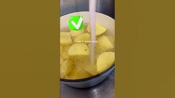 Secret to Flawless Boiled Potatoes! #cookingtips #cookingshorts