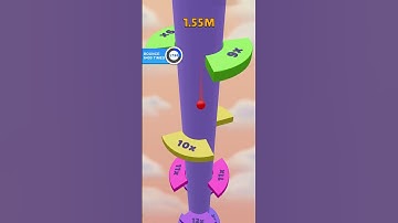 Helix Jump: Level 2909 #helixjump #gaming #mobile #shorts