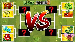 PvZ 2 Tournament All Best Plants - Who Will Win?