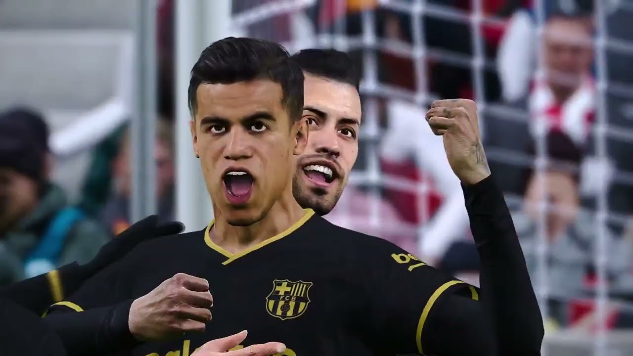 e football 2021  UCL Match -  REPLAY GAME  - Fc Barcelona