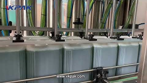 Jerry Can Filling Machine Line