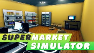 #1 SUPERMARKET SIMULATOR | ПРОХОЖДЕНИЕ ОБЗОР