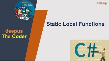 Static Local Functions