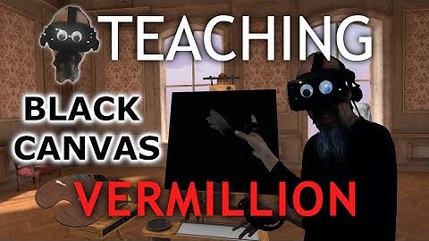 Teaching Vermillion: Black Canvas