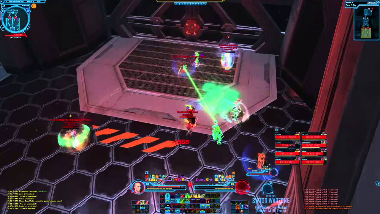 SWTOR PvP - [Focus Sentinel 55] The Voidstar