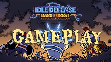 Idle Defense: Dark Forest (TD) Android Gameplay