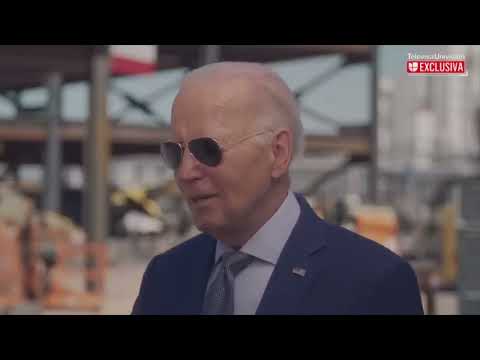 Interview: Enrique Acevedo of Univision Interviews Joe Biden in Phoenix - March 20, 2024