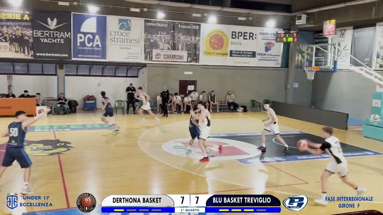 U17:  Derthona Basket  - Blu Basket Treviglio