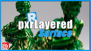 Renderman pxrSurface for beginners | layered Surface (pt12) Renderman houdini