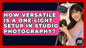 How Versatile Is A One-light Setup In Studio Photography? - Image Review Studio