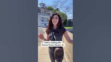 Thumbnail of Singing "Come Little Children" outside of THE Hocus Pocus House