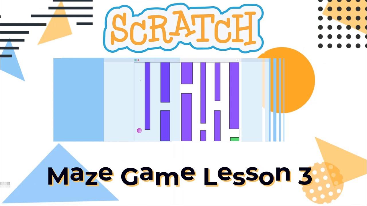 SCRATCH Maze Game Part 3 Creating Levels YouTube
