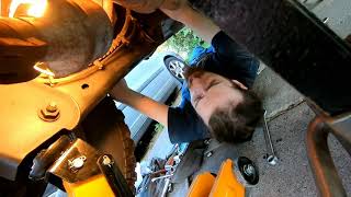 2002 jeep grand Cherokee 4.7 l HO starter installation.