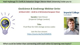 Sam Krevor, Imperial College London (CO2 Storage)