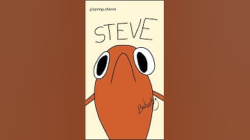Le Poisson Steve!🧡 #drawing #lyrics #art #shorts #youtubeshorts #trend #fyp #artwork #support #fish