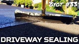 DIY DRIVEWAY SEALING