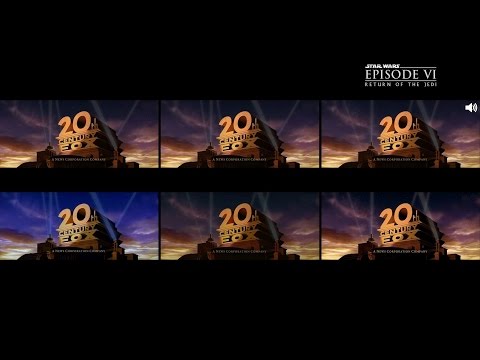 Star Wars 20th Century Fox Fanfare 1977 2005 Blu Ray Versions