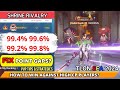 Win against high cp players100 perfect points in shrine rivalryfix point gapslegend of neverland