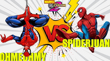 MvC2 Mvci Umvc3 SpiderJuan vs OHMEOHMY (Low Mid Tiers)