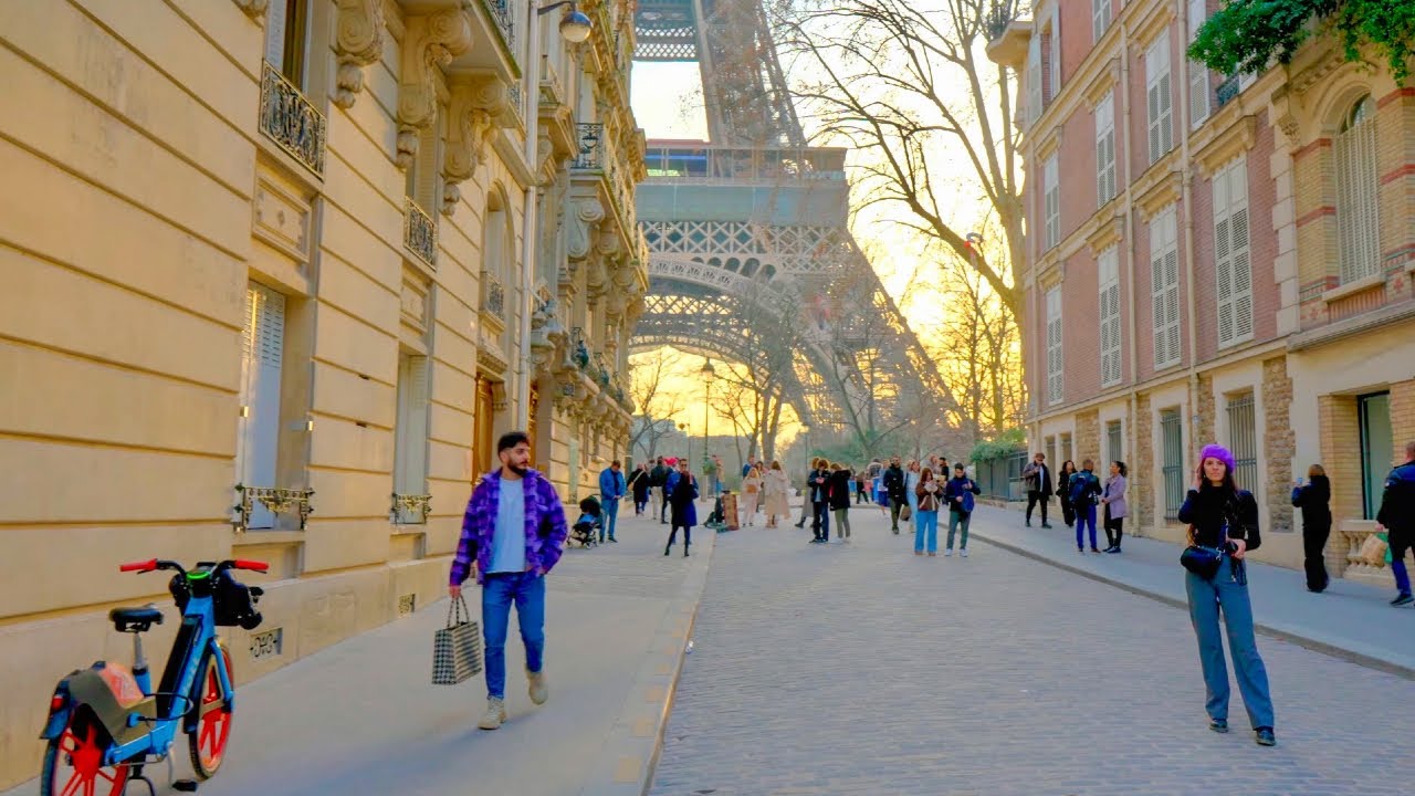 Paris, France | On-Foot City Tour 4K | May 18, 2023