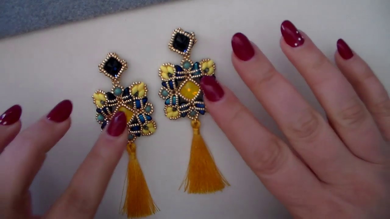 Tutorial orecchini Oriente.