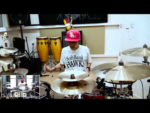 Calvin Rodgers-Free Indeed(DrumCover)/Drummer Tsuzumi