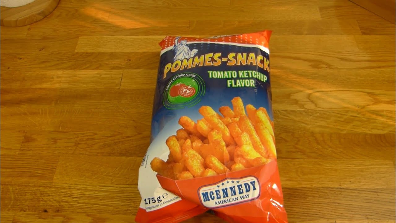 McEnnedy Pommes Snack Tomato Ketchup Flavor - YouTube