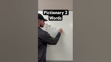 Pictionary Can You Guess The Word In 30 Seconds? #pictionary #games #drawing #fun #brainteasers