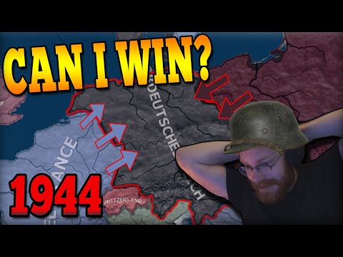 CAN I SAVE GERMANY IN 1944 ENDSIEG? BEST HOI4 PLAYER VS THE HARDEST HOI4 CHALLENGE! - Hearts of Iron