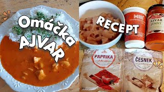 Recept..Omáčka Ajvar-výborná#recept #vareni #ajvar