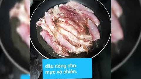 Mực trứng chiên nước mắm