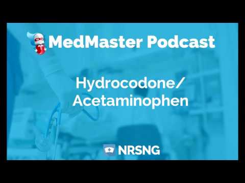 Video: Acetaminofen-hidrocodonă - Efecte Secundare, Dozare, Utilizări și Multe Altele