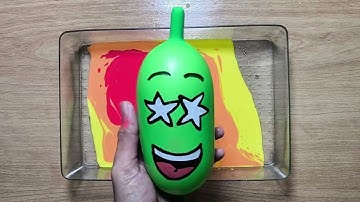 How to Make a Slime on Balloon – Easy Slime Tutorial with Glitter-filled Balloon Pops and Fun