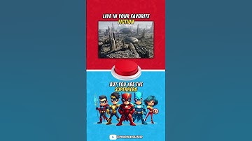 🔴 Would You Press the Red Button? 😱 Fun Dilemmas Await! #shorts #wouldyourather #thisorthat