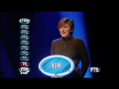 Weakest Link - 27th February 2001