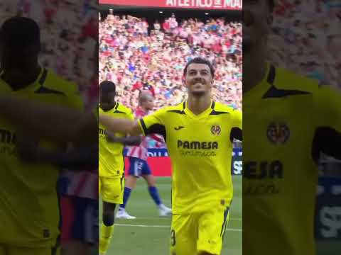 Con calma. Con precisión. Con cariño: Georges Mikautadze 🎯 #AtletiVillarreal | #LaLigaHighlights