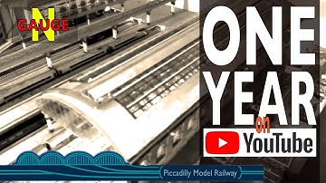 Building my N gauge layout A year on Youtube