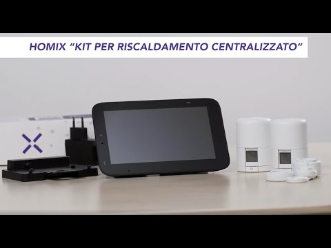 Installazione del Kit per Riscaldamento Centralizzato di Homix- Termostato Smart con Alexa Integrata