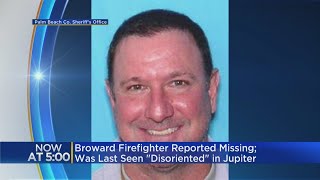 Broward Firefighter Reported Missing