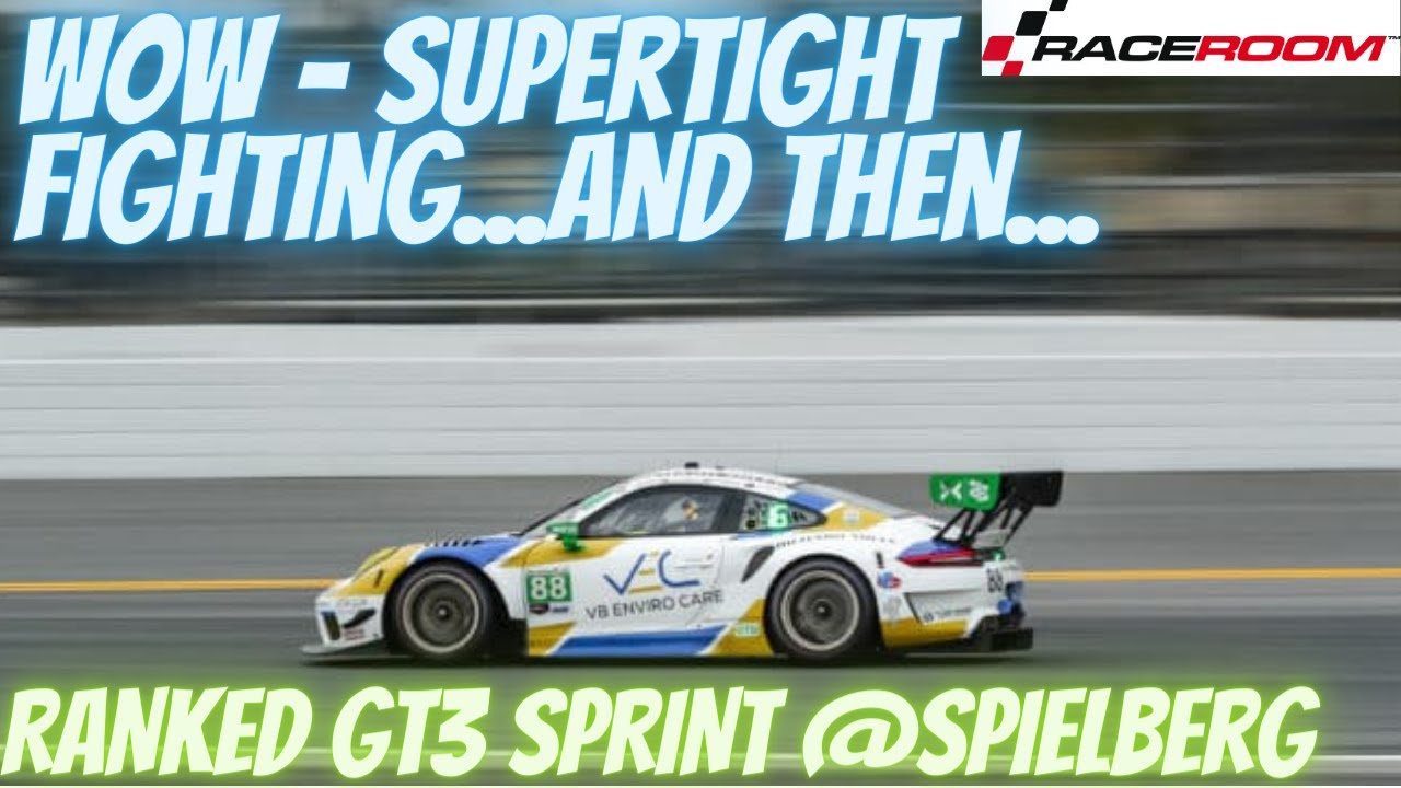Raceroom (31) | Great Race...until... | Porsche GT3R @SPIELBERG | [PRO RANKED 20 MIN SPRINT]