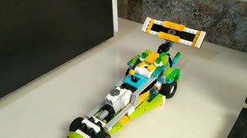 Formula 1 Racing Car With Gear Box using LEGO education WeDo 2.0