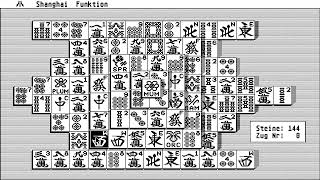 ATARI ST Shanghai By Hugo Comp AUSTRIA 1987 MONO CHROME HIGH RES 640x400 msa