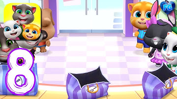 My Talking Tom Friends - Gameplay Walkthrough Part 8: Presents! (iOS,Android) [HD]