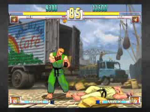 SF3 Third Strike ranked match with Ken win