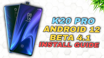 K20 Pro Android 12 Beta 4.1 | Download & Install | Buttery Smooth Android 12 Port.