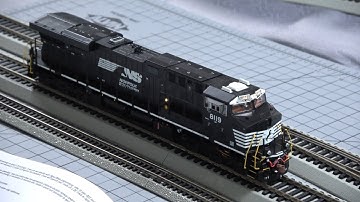 Review: ScaleTrains.com GE ES44AC in NS w/ESU LOKSound Scale Trains HO