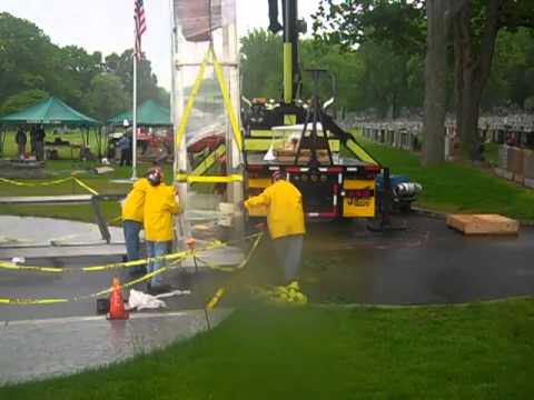 9 11 Memorial at Holy Cross Cemetery 340 Ridge Rd....