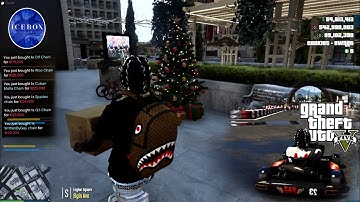 Go Kart In GTA 5 RP (FiveM) & Bought Every Icebox Chain | New Dlc Cars, Guns, Clothes | Cookies Shop