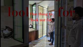 Modern Glass Cabinet Design 🔥 | Premium Home Interior #shorts#interiordesign #glasscabinet #profile