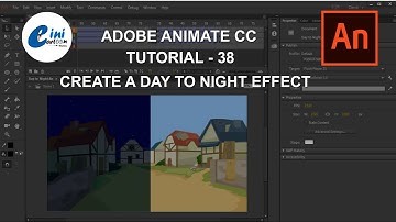 Change Day to Night Effect ANIMATE CC TUTORIAL - 38